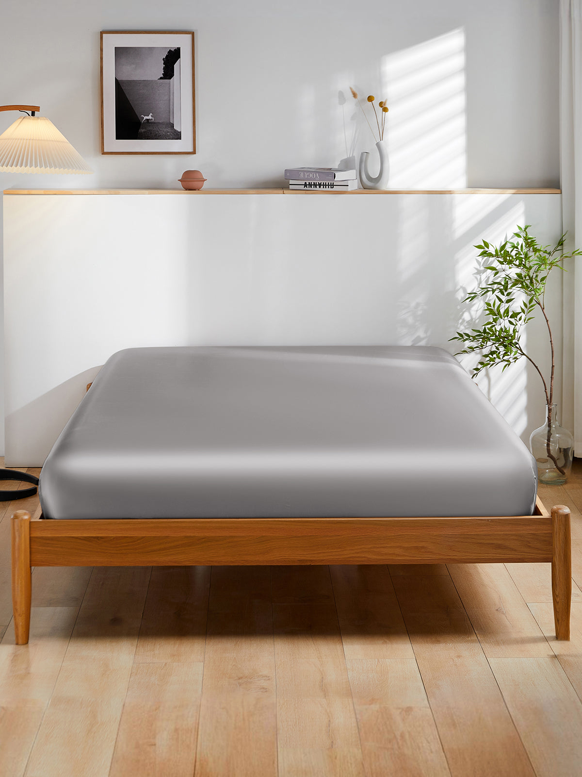 Drap-housse en soie 19 Momme sans couture