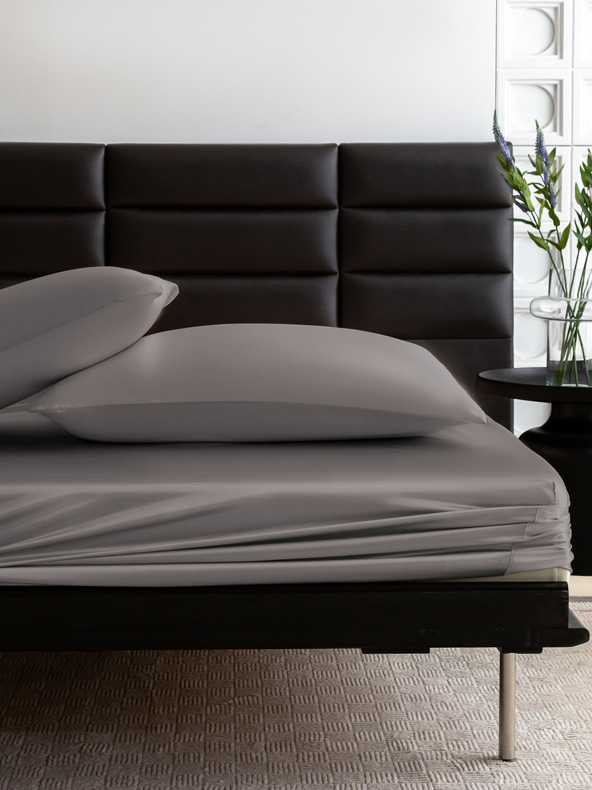 Drap-housse en soie 22 Momme sans couture