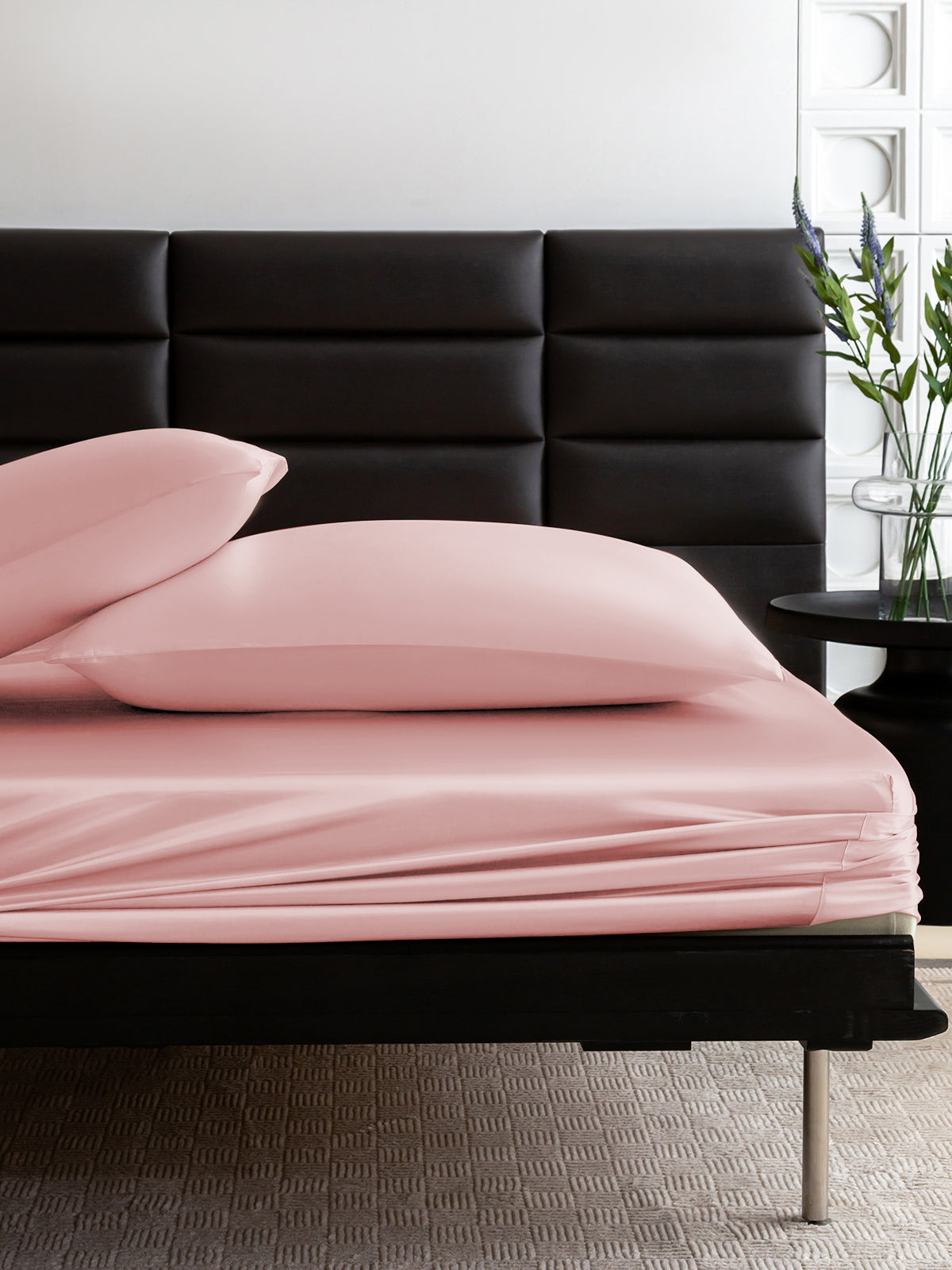 Drap-housse en soie 22 Momme sans couture