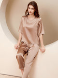 Ensemble de pyjama à enfiler en soie