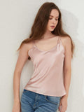 19 Momme Camisole En Soie à Col En V Pour Femmes