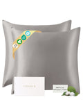 Lot de 2 taies d’oreiller soie 22 Momme