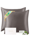 Lot de 2 taies d’oreiller soie 22 Momme