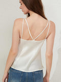 19 Momme Camisole En Soie à Col En V Pour Femmes