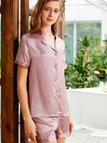 19 Momme Peignoir court en soie haut de gamme Femmes