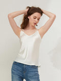 19 Momme Camisole En Soie à Col En V Pour Femmes