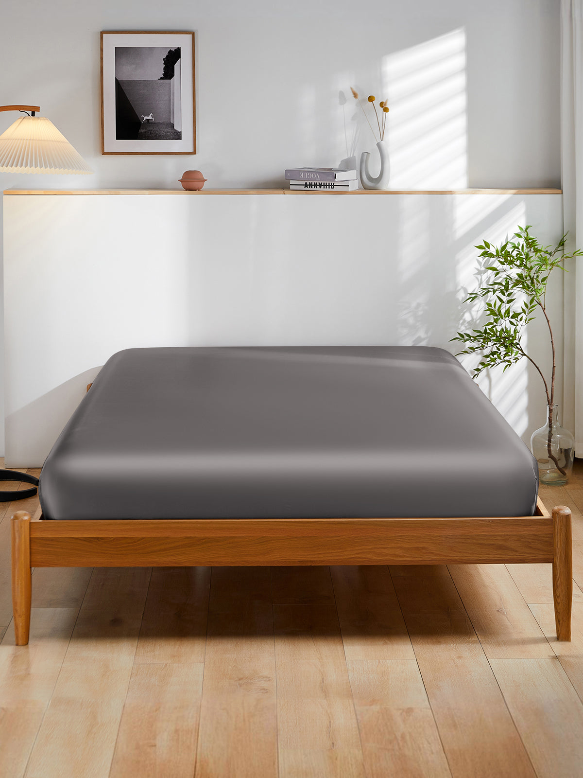 Drap-housse en soie 19 Momme sans couture