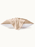Taie d Oreiller Deux Faces Soie 16 Momme et Coton