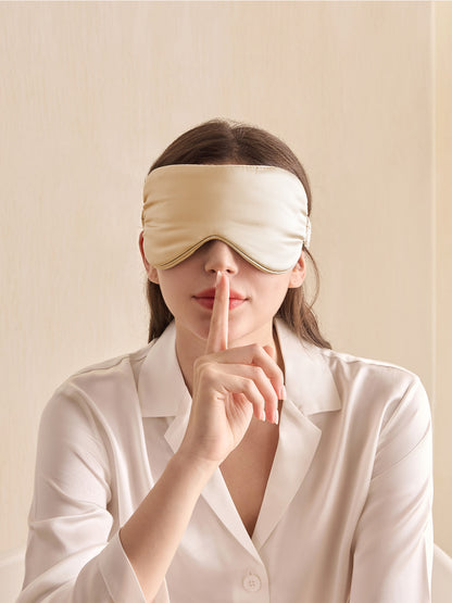 Masque Yeux en Soie 25 Momme Qualité Exceptionnelle