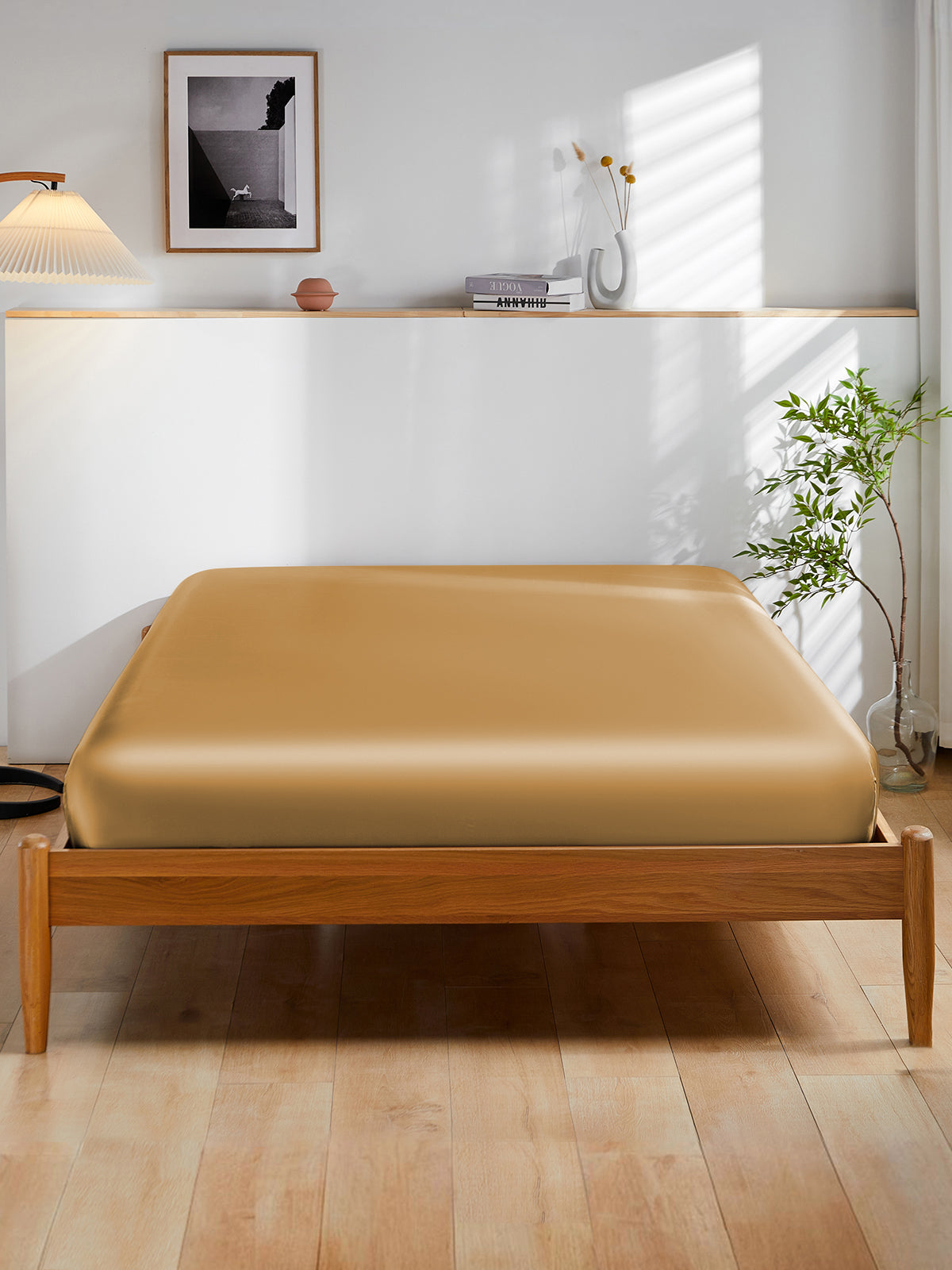 Drap-housse en soie 19 Momme sans couture