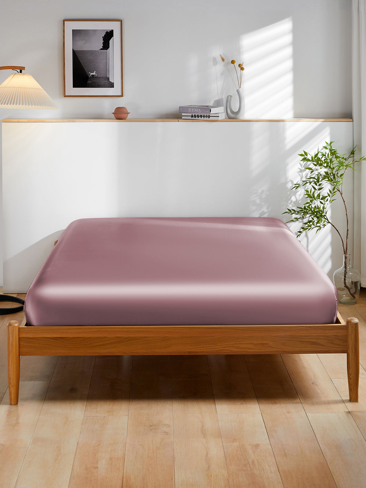 Drap-housse en soie 19 Momme sans couture