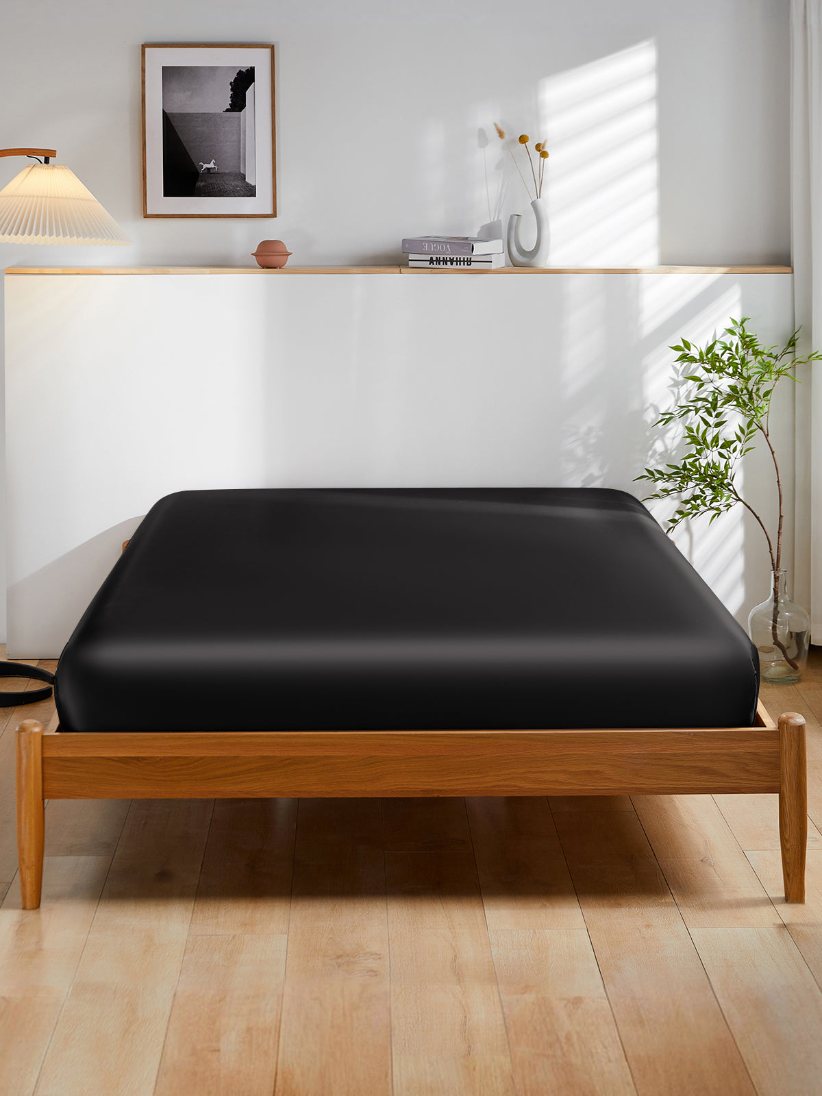 Drap-housse en soie 19 Momme sans couture