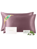 Lot de 2 taies d’oreiller soie 22 Momme