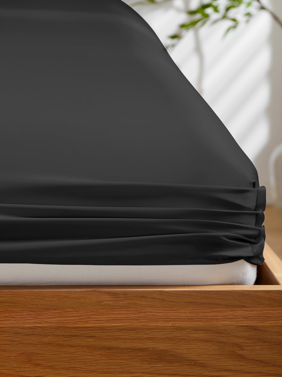 Drap-housse en soie 19 Momme sans couture