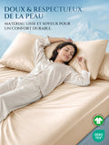 Drap-housse en soie 25 Momme sans couture