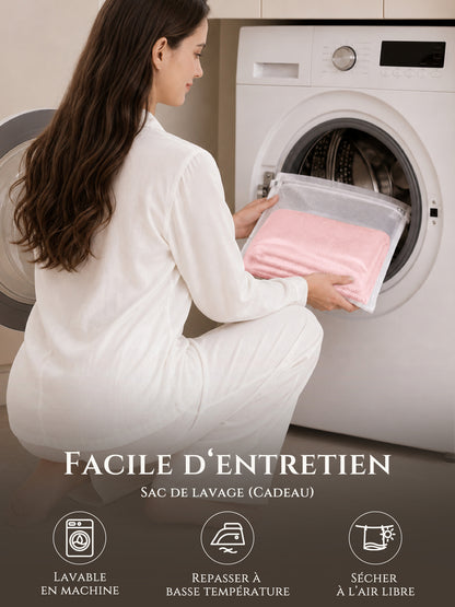 Drap-plat en soie 22 Momme