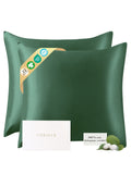 Lot de 2 taies d’oreiller soie 22 Momme