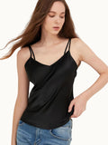 19 Momme Camisole En Soie à Col En V Pour Femmes