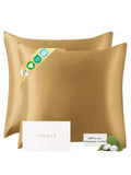 Lot de 2 taies d’oreiller soie 22 Momme