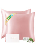 Lot de 2 taies d’oreiller soie 22 Momme