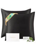 Lot de 2 taies d’oreiller soie 22 Momme