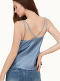 19 Momme Camisole En Soie à Col En V Pour Femmes