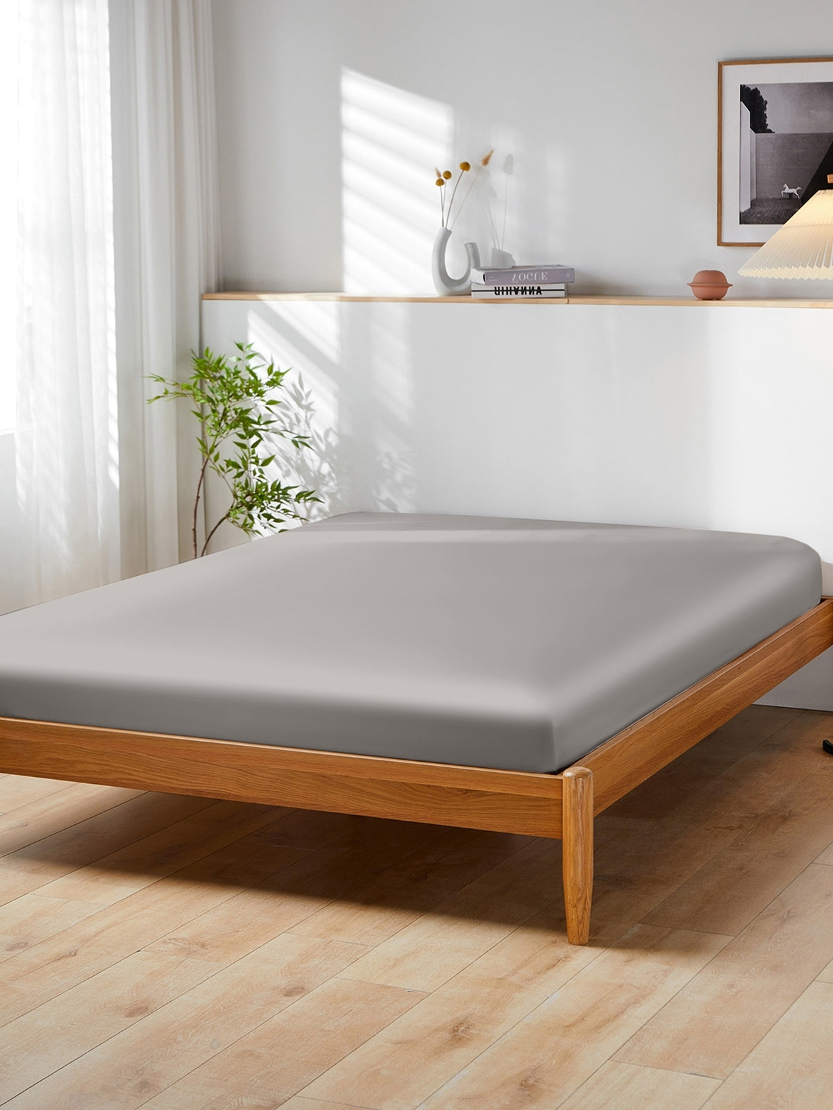Drap-housse en soie 19 Momme sans couture