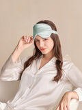 Masque de sommeil pour les yeux en soie 22 mommes à l'acide hyaluronique