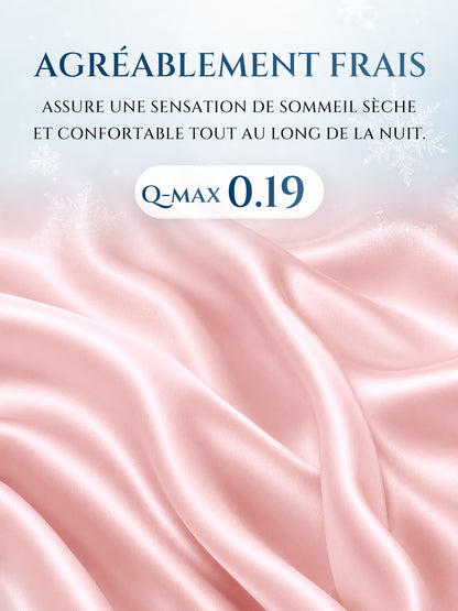 Drap-housse en soie 25 Momme sans couture
