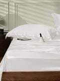 Drap-housse en soie 25 Momme sans couture