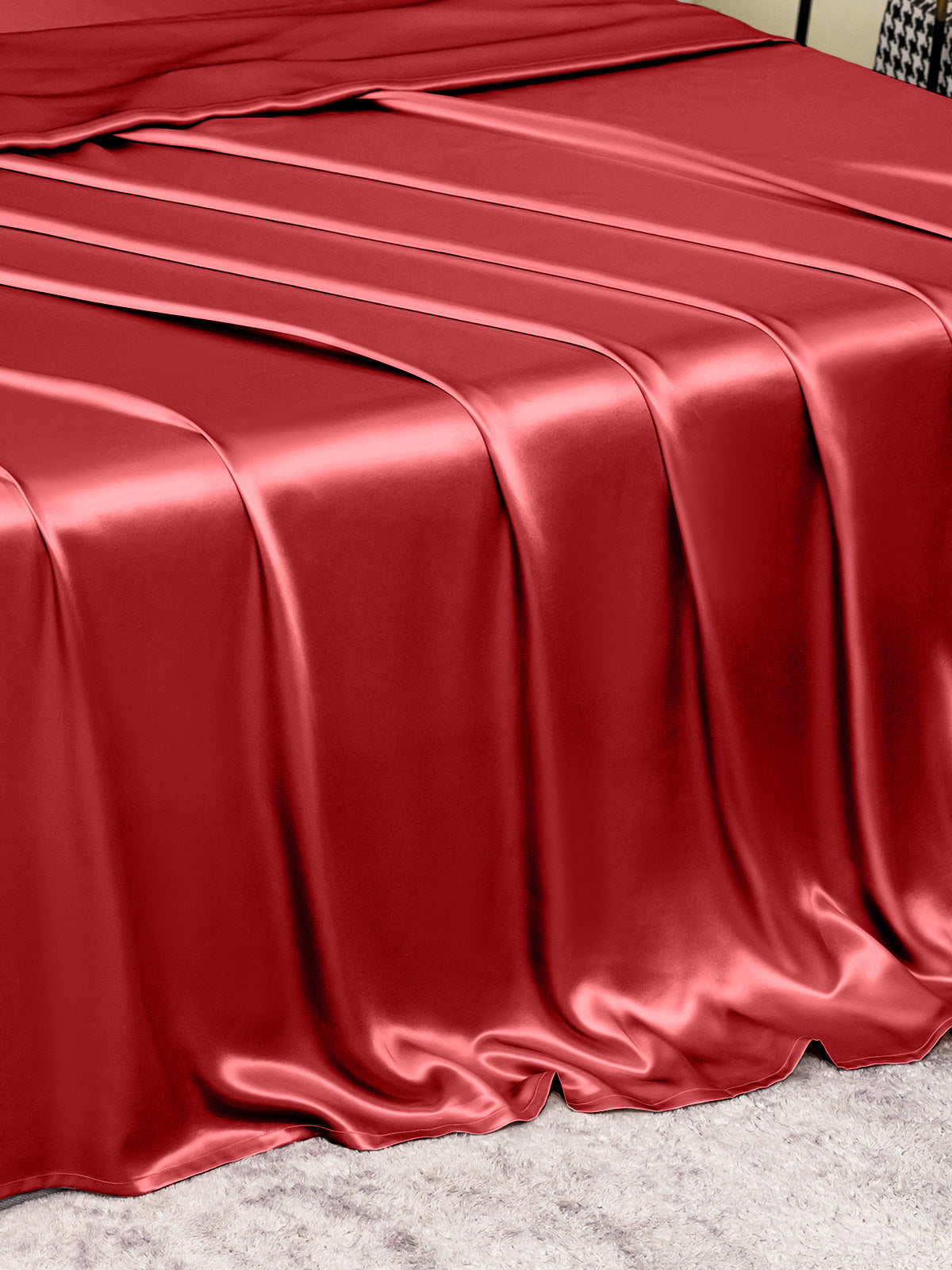 Drap-plat en soie 19 Momme