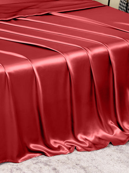 Drap-plat en soie 19 Momme