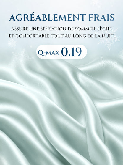 Drap-housse en soie 25 Momme sans couture