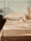 Drap-housse en soie 25 Momme sans couture