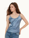 19 Momme Camisole En Soie à Col En V Pour Femmes