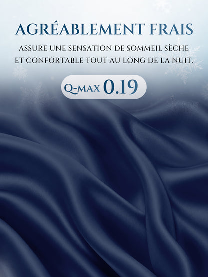 Drap-housse en soie 25 Momme sans couture
