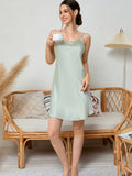19 Momme Robe Nuisette en Soie Féminine