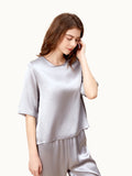 Ensemble de pyjama à enfiler en soie