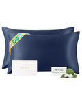 Lot de 2 taies d’oreiller soie 22 Momme