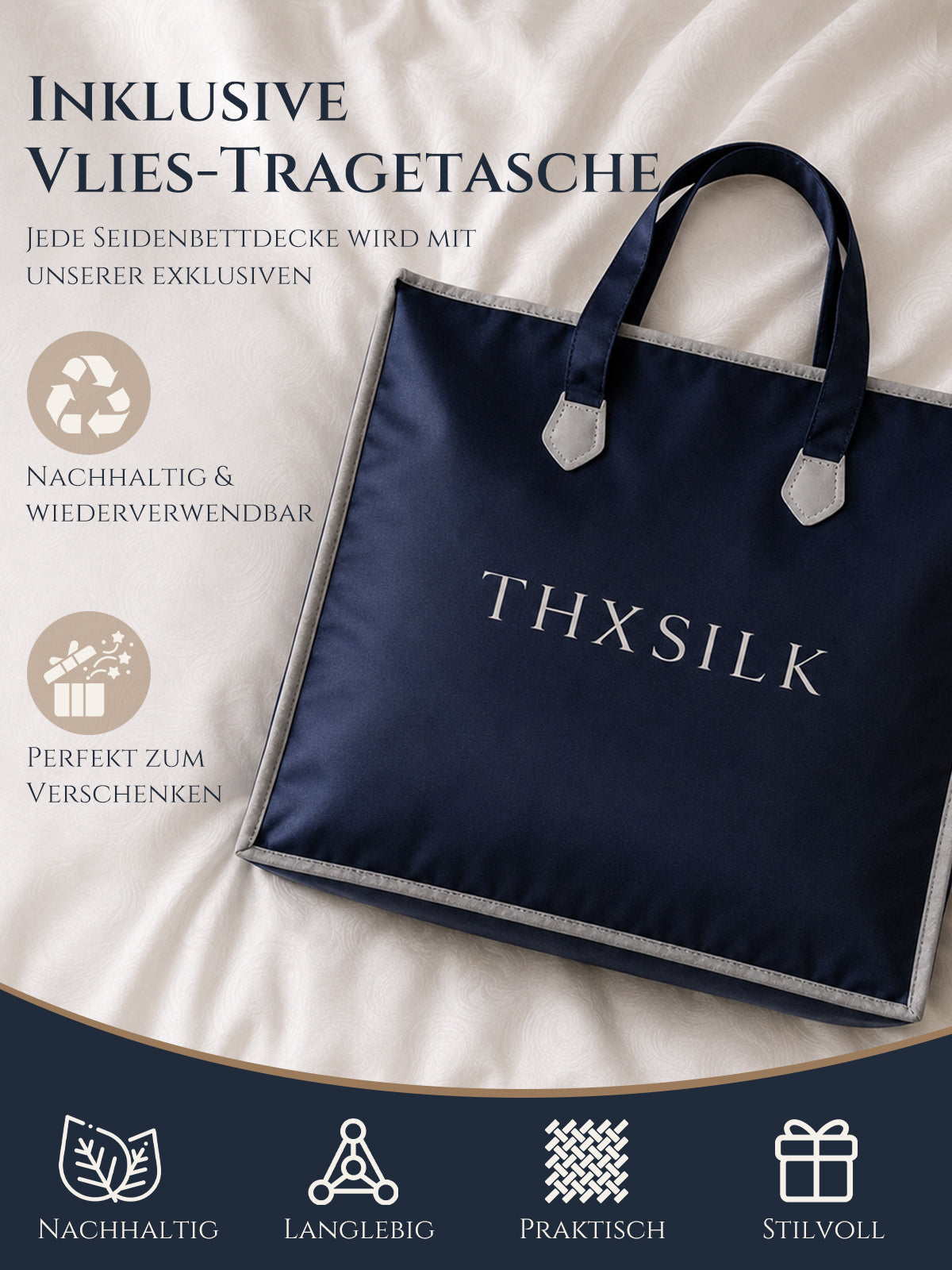 Couette toutes saisons en soie double cocoon Qualité premium