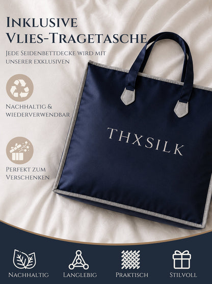 Couette toutes saisons en soie double cocoon Qualité premium