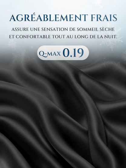 Drap-housse en soie 25 Momme sans couture