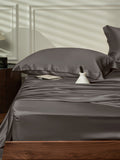 Drap-housse en soie 25 Momme sans couture