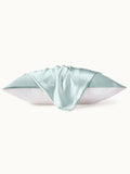 Taie d Oreiller Deux Faces Soie 16 Momme et Coton