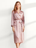 19 Momme Robe longue en soie classique pleine longueur