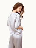 Ensemble de pyjama à enfiler en soie
