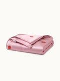 THXSILK Couverture Garnie De Soie Fraise D'été