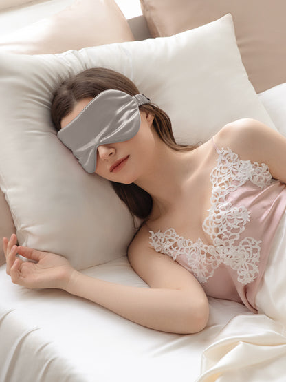 Masque Yeux en Soie 22 Momme à la Douceur Exceptionnelle