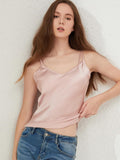 19 Momme Camisole En Soie à Col En V Pour Femmes