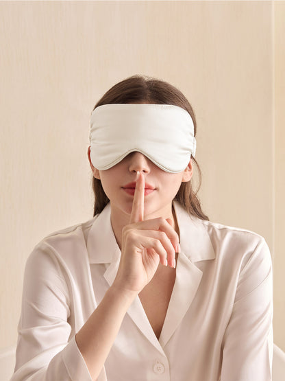 Masque Yeux en Soie 25 Momme Qualité Exceptionnelle
